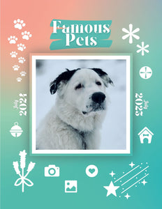 Famous Pets: July 2024-July 2025 Wall Calendar (Pre-Order)