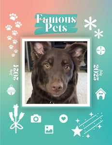 Famous Pets: July 2024-July 2025 Wall Calendar (Pre-Order)