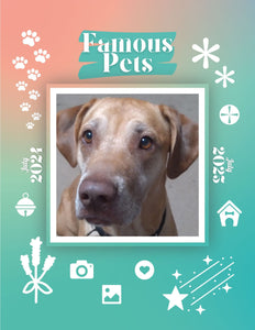Famous Pets: July 2024-July 2025 Wall Calendar (Pre-Order)