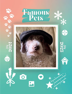 Famous Pets: July 2024-July 2025 Wall Calendar (Pre-Order)