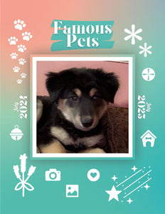 Famous Pets: July 2024-July 2025 Wall Calendar (Pre-Order)