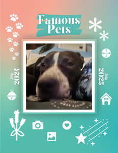 Famous Pets: July 2024-July 2025 Wall Calendar (Pre-Order)