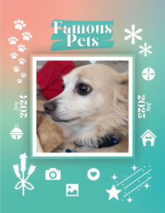 Famous Pets: July 2024-July 2025 Wall Calendar (Pre-Order)