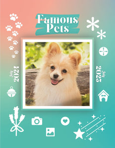 Famous Pets: July 2024-July 2025 Wall Calendar (Pre-Order)