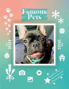 Famous Pets: July 2024-July 2025 Wall Calendar (Pre-Order)