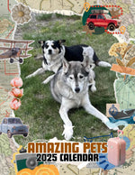 Amazing Pets: 2025 Wall Calendar (Pre-Order)