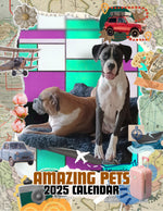 Amazing Pets: 2025 Wall Calendar (Pre-Order)