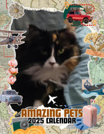 Amazing Pets: 2025 Wall Calendar (Pre-Order)