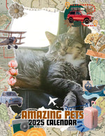 Amazing Pets: 2025 Wall Calendar (Pre-Order)