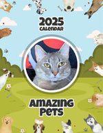 Amazing Pets: 2025 Wall Calendar (Pre-Order)
