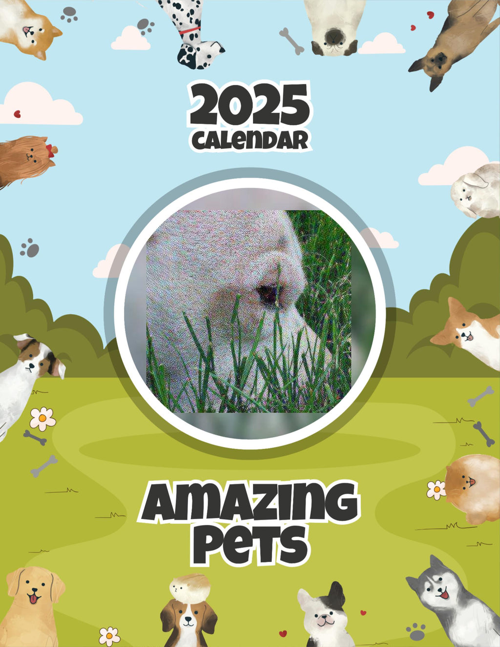 Amazing Pets: 2025 Wall Calendar (Pre-Order)