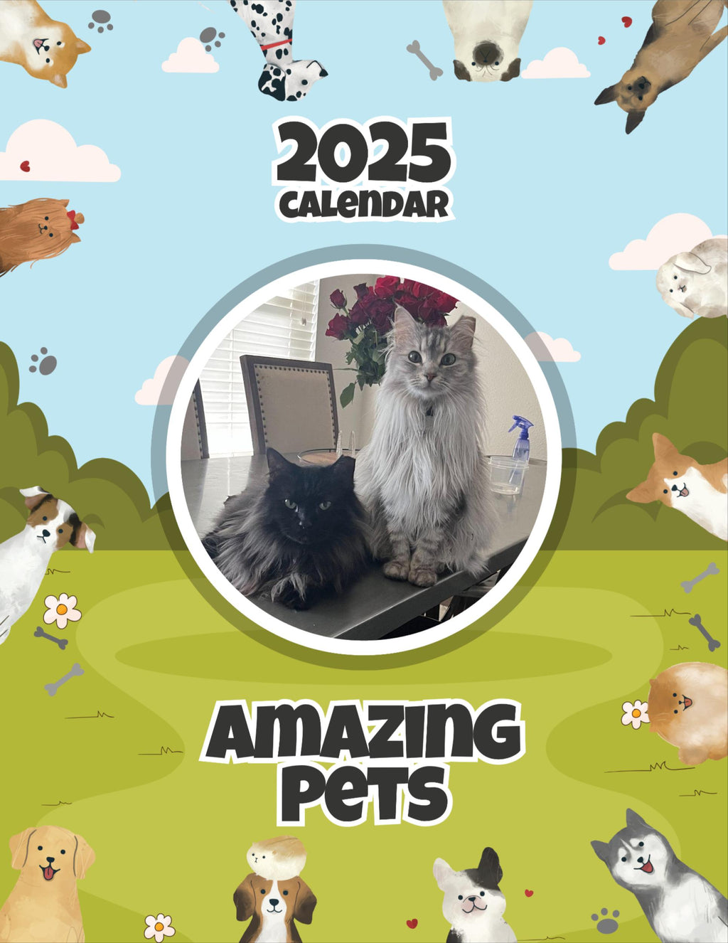 Amazing Pets: 2025 Wall Calendar (Pre-Order)