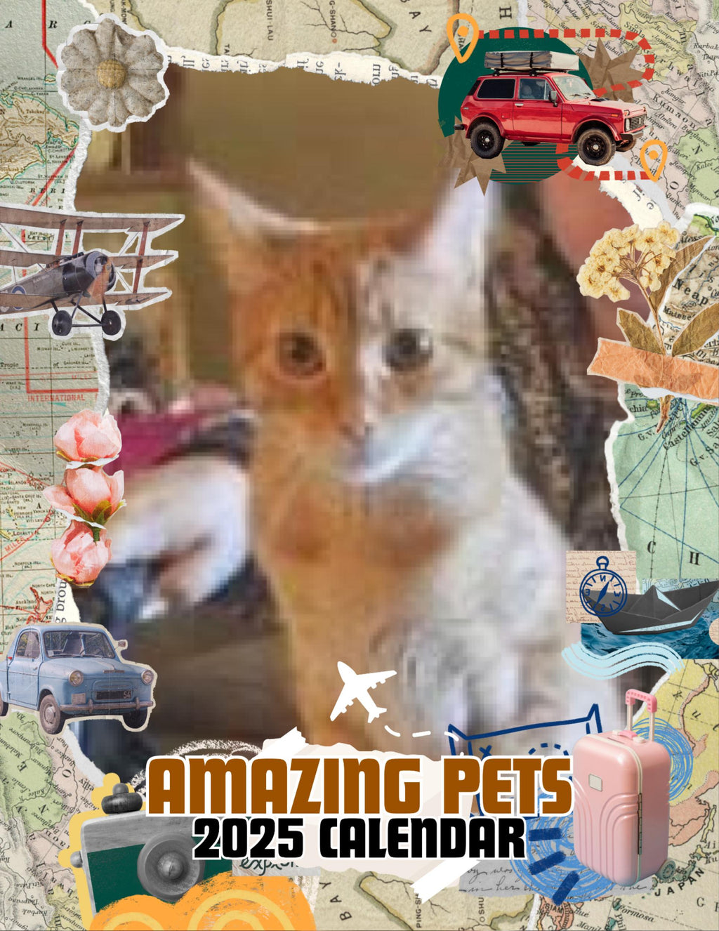 Amazing Pets: 2025 Wall Calendar (Pre-Order)