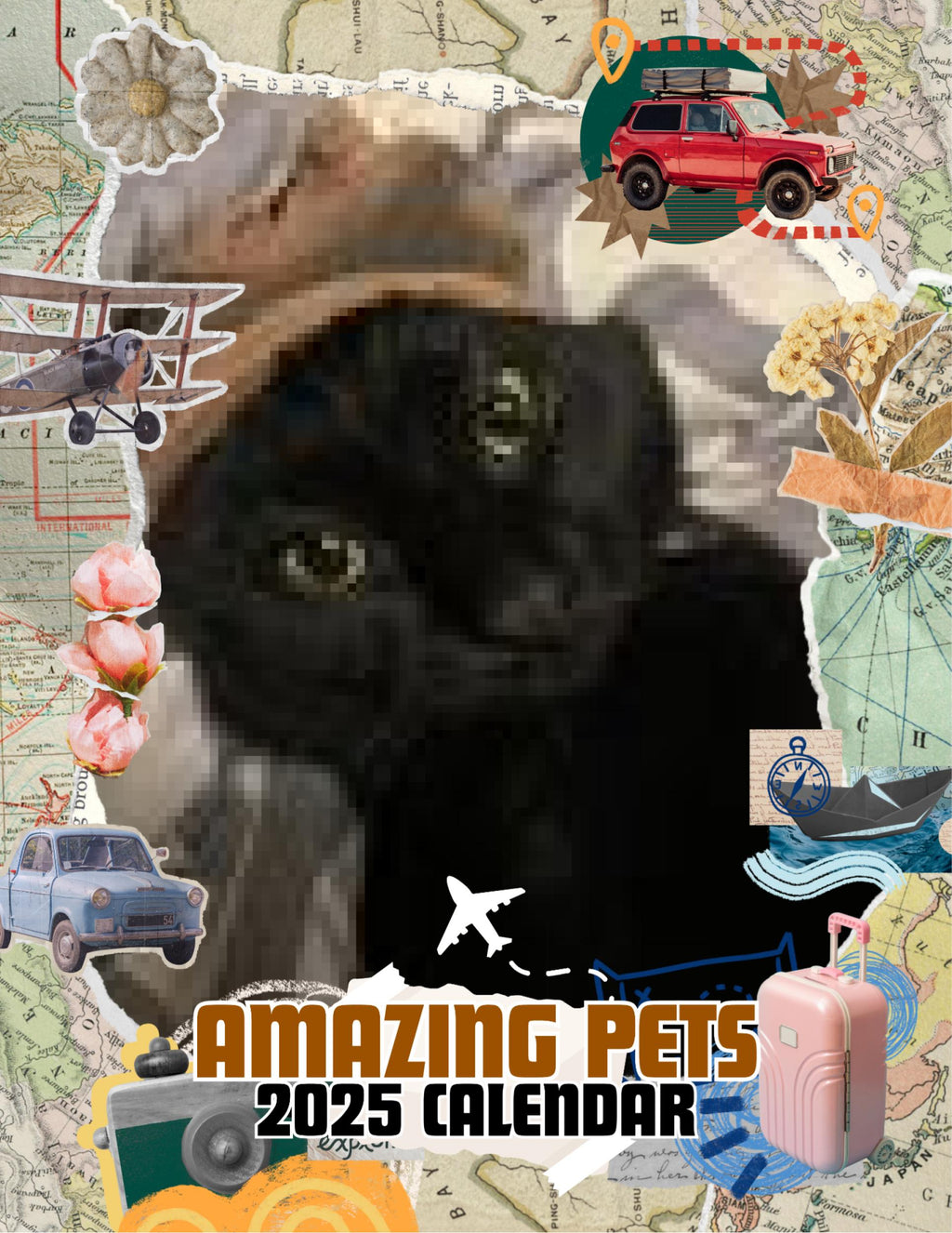 Amazing Pets: 2025 Wall Calendar (Pre-Order)