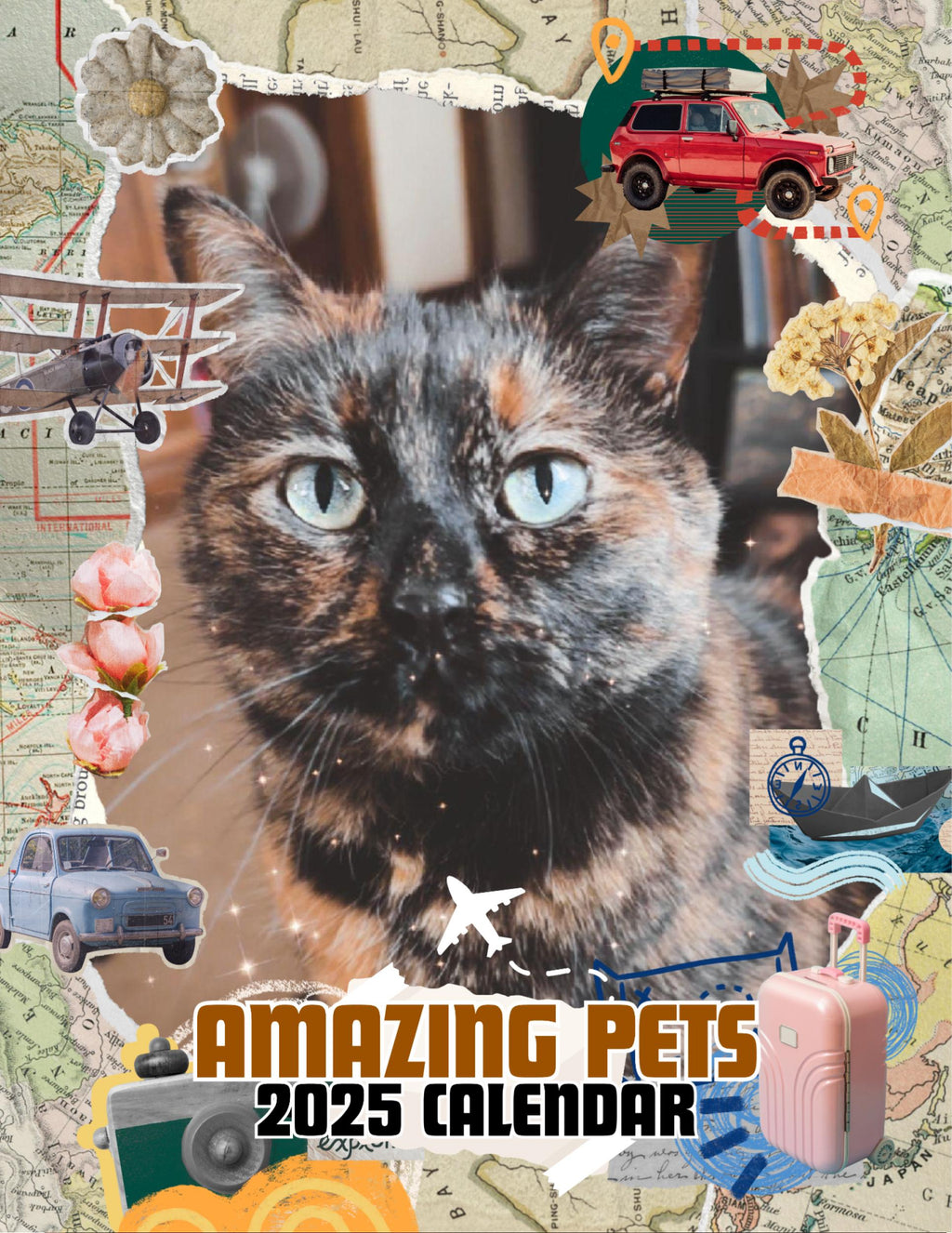 Amazing Pets: 2025 Wall Calendar (Pre-Order)