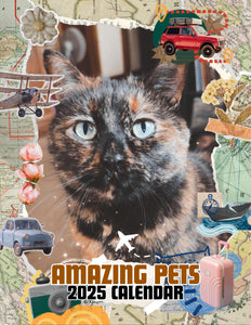 Amazing Pets: 2025 Wall Calendar (Pre-Order)