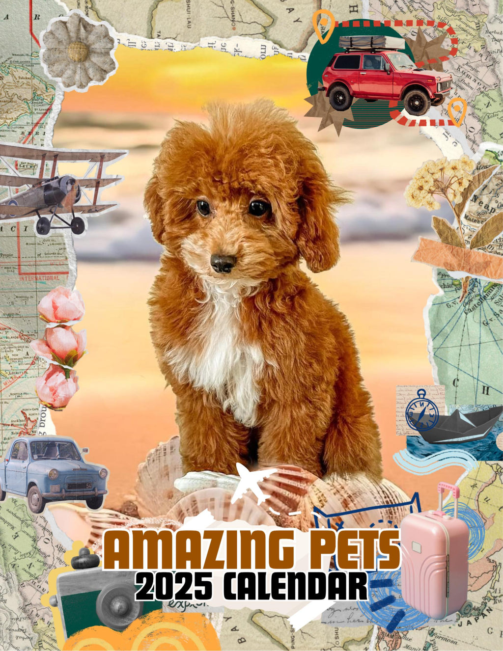Amazing Pets: 2025 Wall Calendar (Pre-Order)