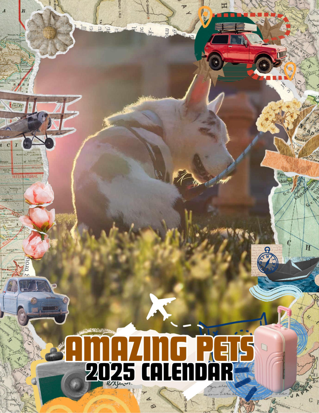 Amazing Pets: 2025 Wall Calendar (Pre-Order)