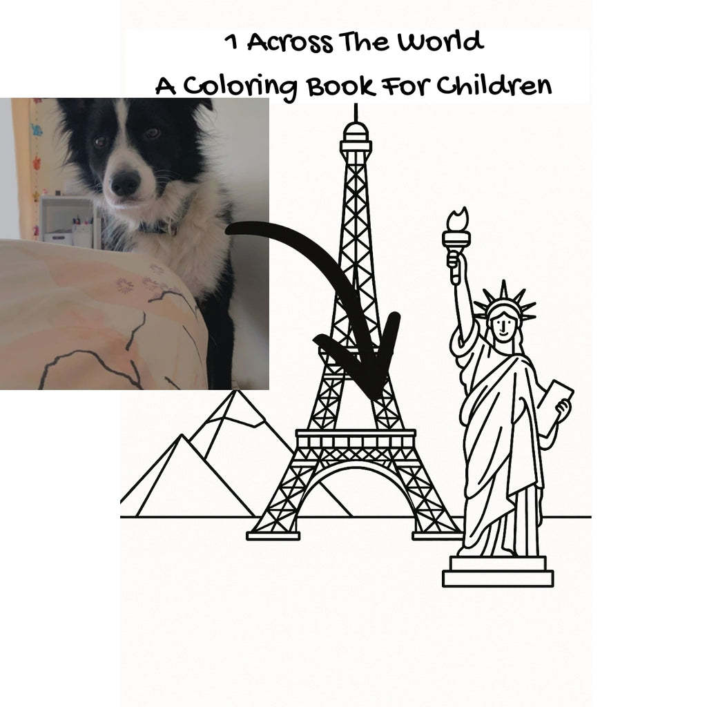 1 Across The World: A Coloring Book For Children