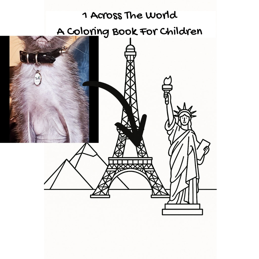 1 Across The World: A Coloring Book For Children