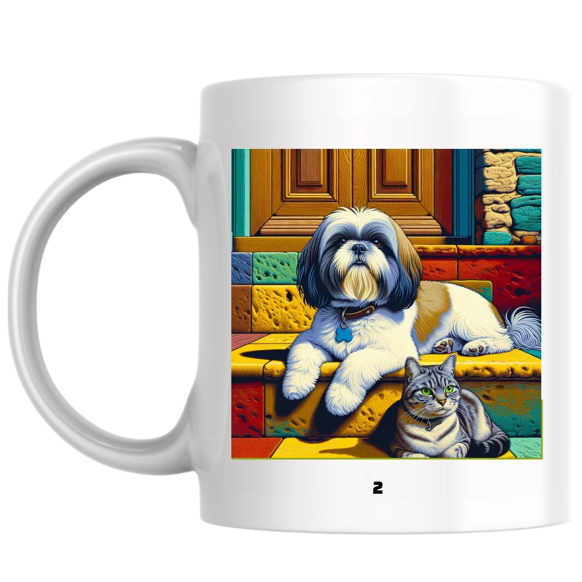 2 the Magnificent: Pop Art Coffee Mug