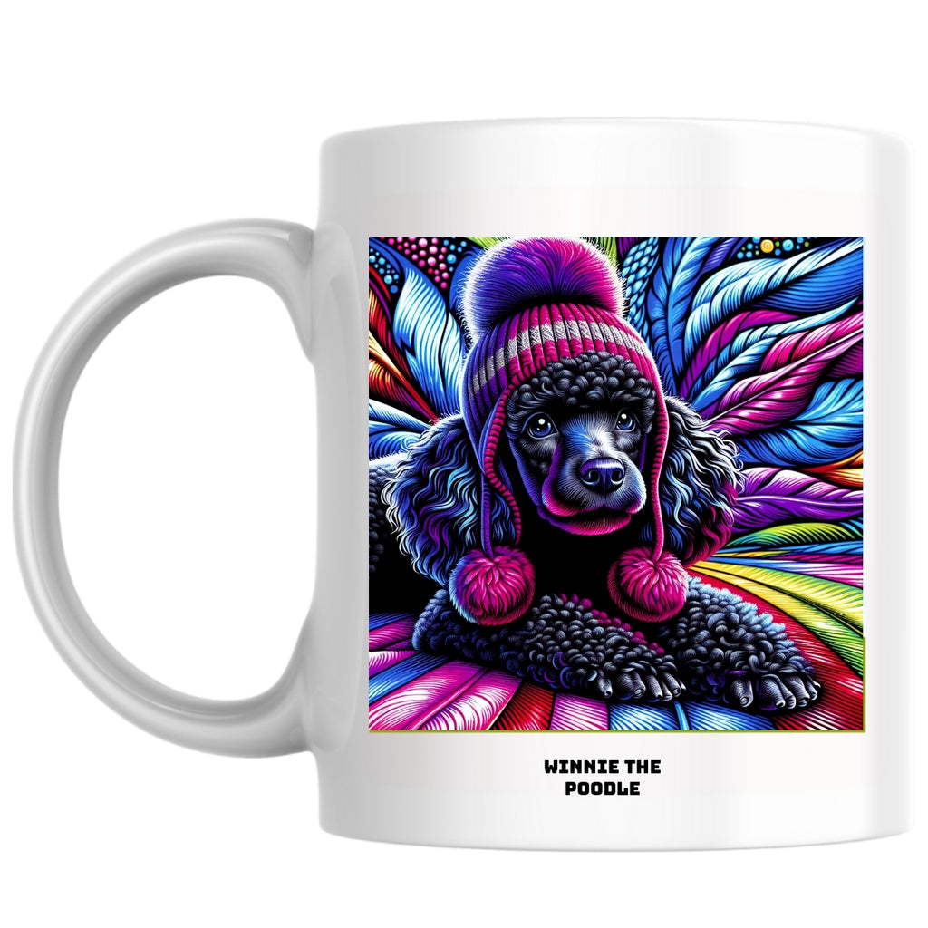 Winnie the poodle the Magnificent: Pop Art Coffee Mug