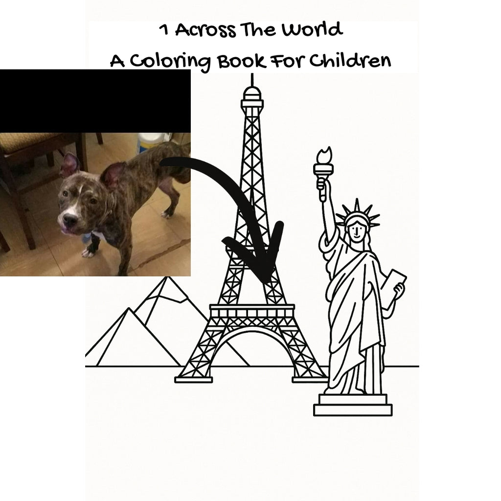 1 Across The World: A Coloring Book For Children