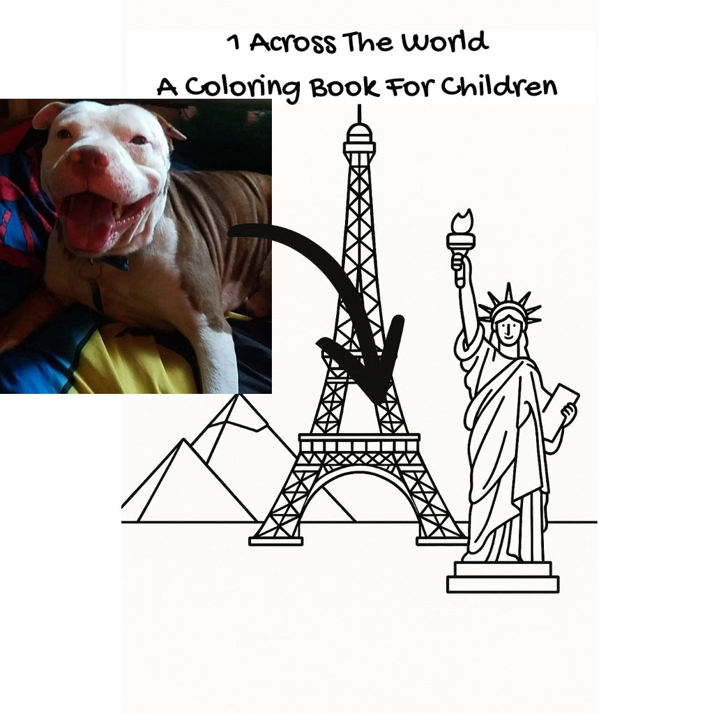 1 Across The World: A Coloring Book For Children