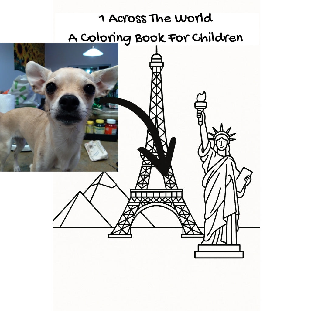 1 Across The World: A Coloring Book For Children