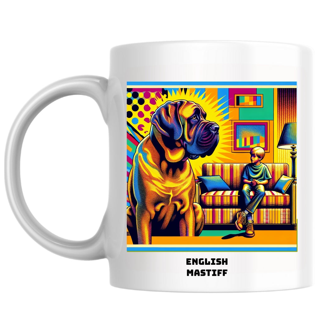 English Mastiff the Magnificent: Pop Art Coffee Mug