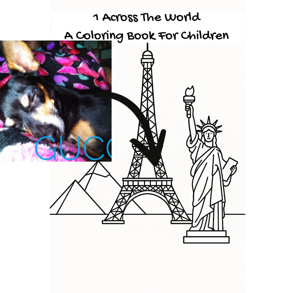 1 Across The World: A Coloring Book For Children