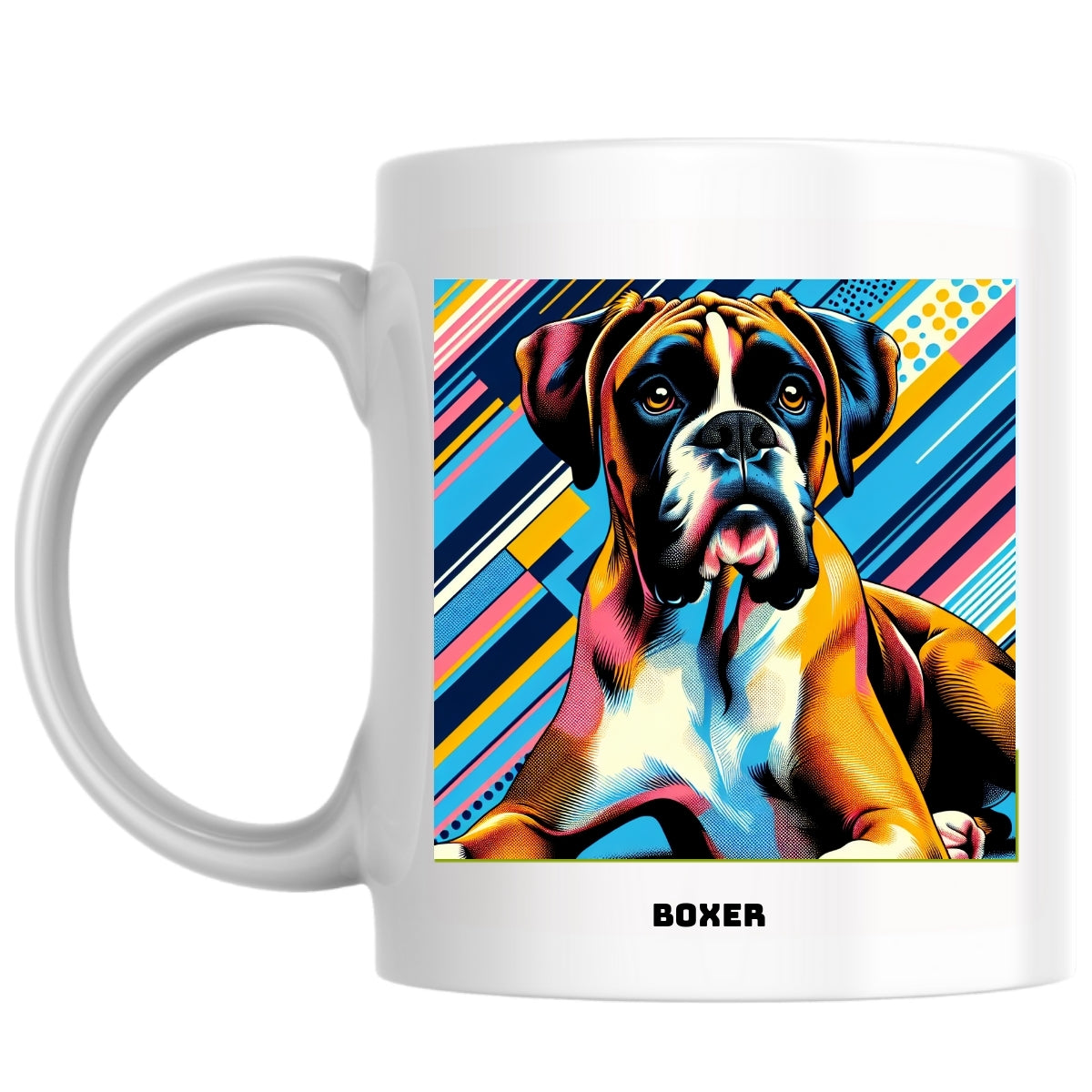 Boxer the Magnificent: Pop Art Coffee Mug