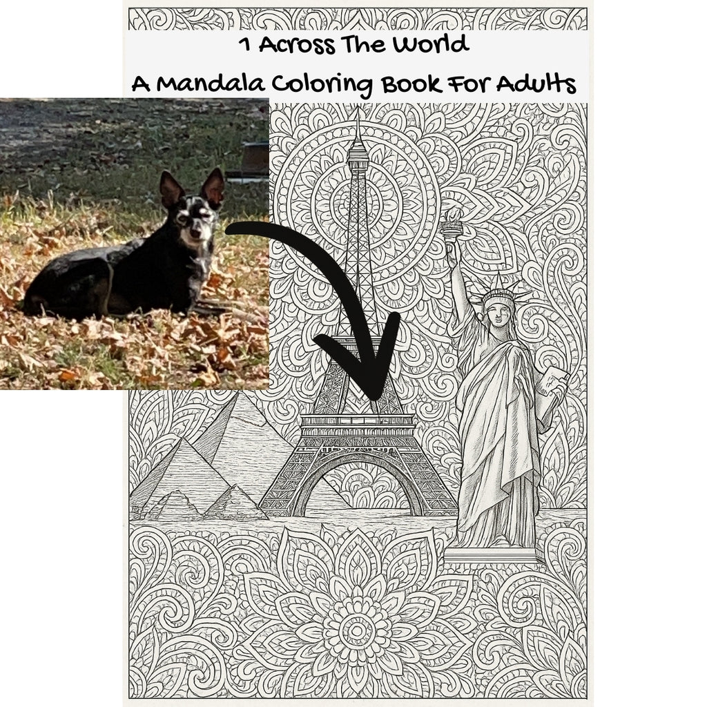 1 Across The World: A Mandala Coloring Book For Adults