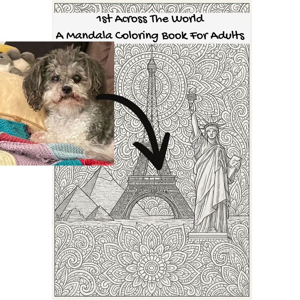 1st Across The World: A Mandala Coloring Book For Adults