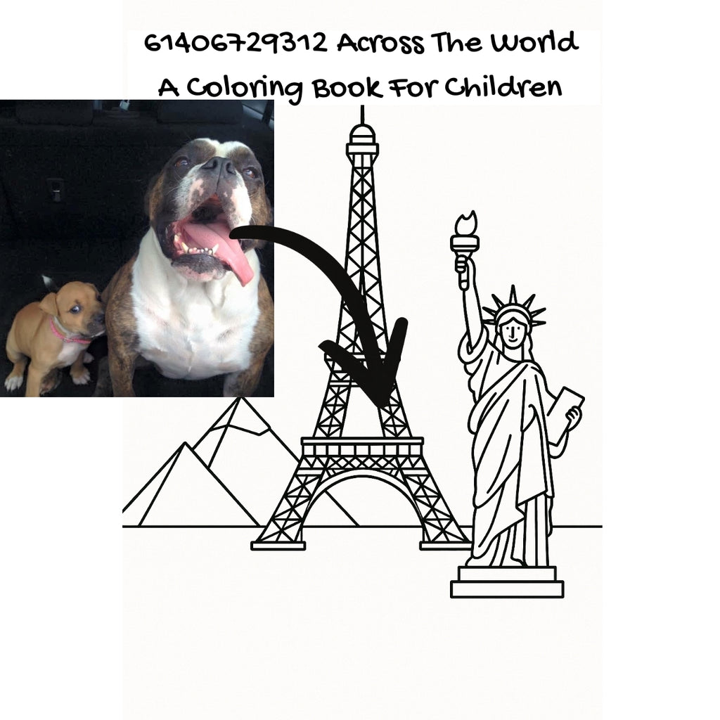 61406729312 Across The World: A Coloring Book For Children