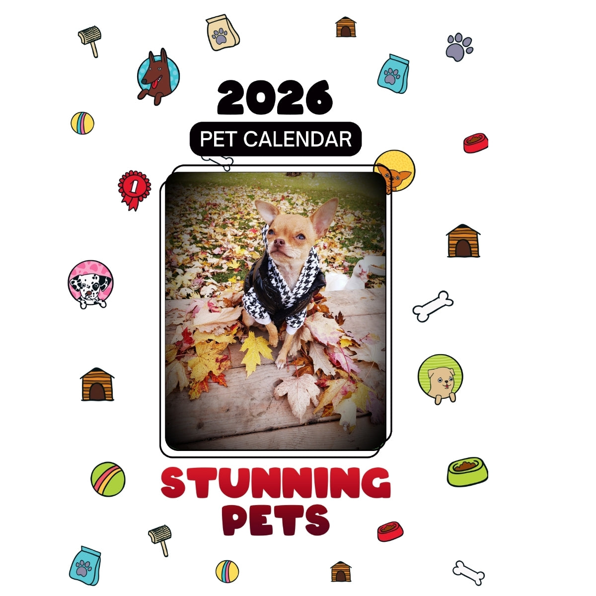 1 Headlines Stunning Pets: A 2026 Pet Calendar