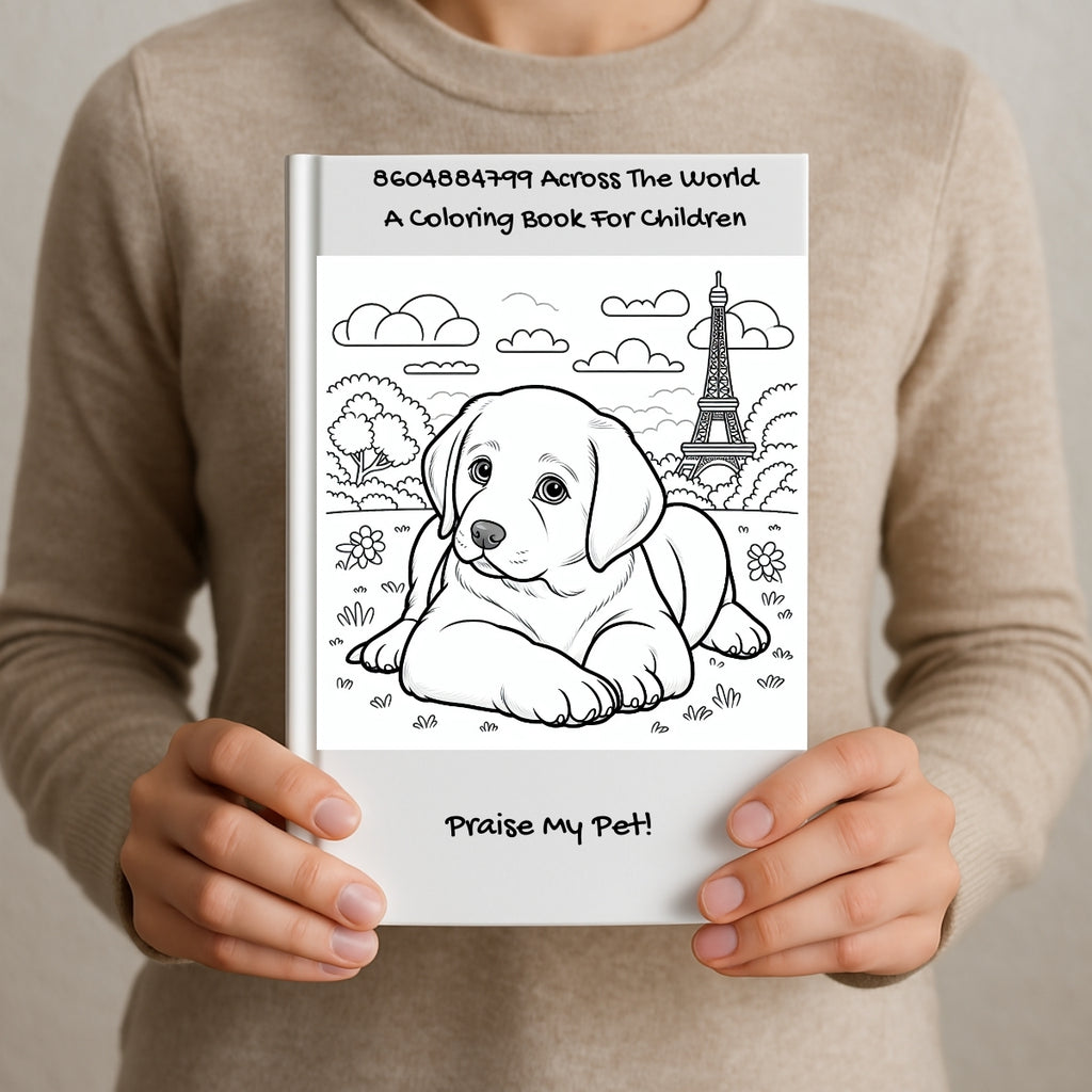 8604884799 Across The World: A Coloring Book For Children