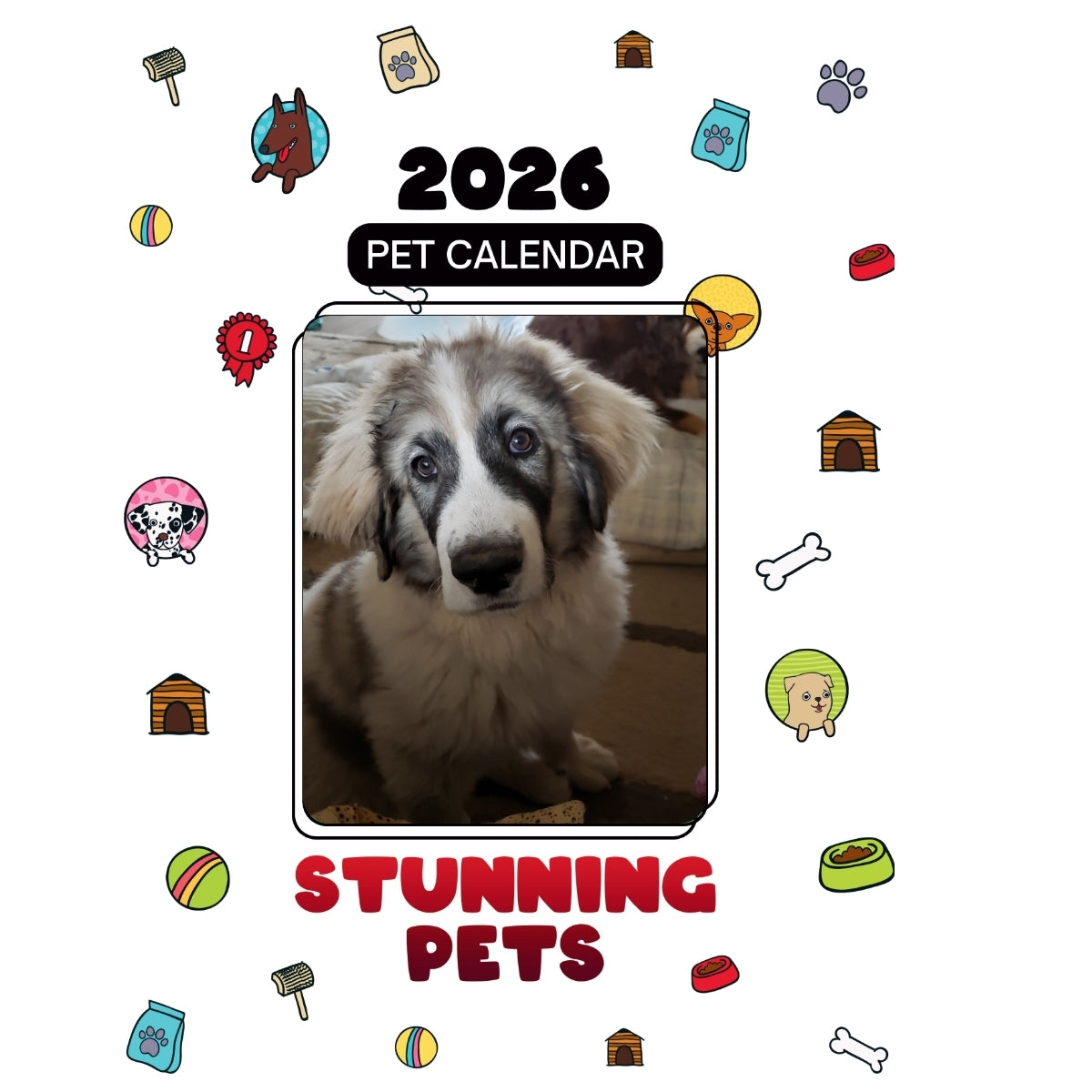 3035880638 Headlines Stunning Pets: A 2026 Pet Calendar