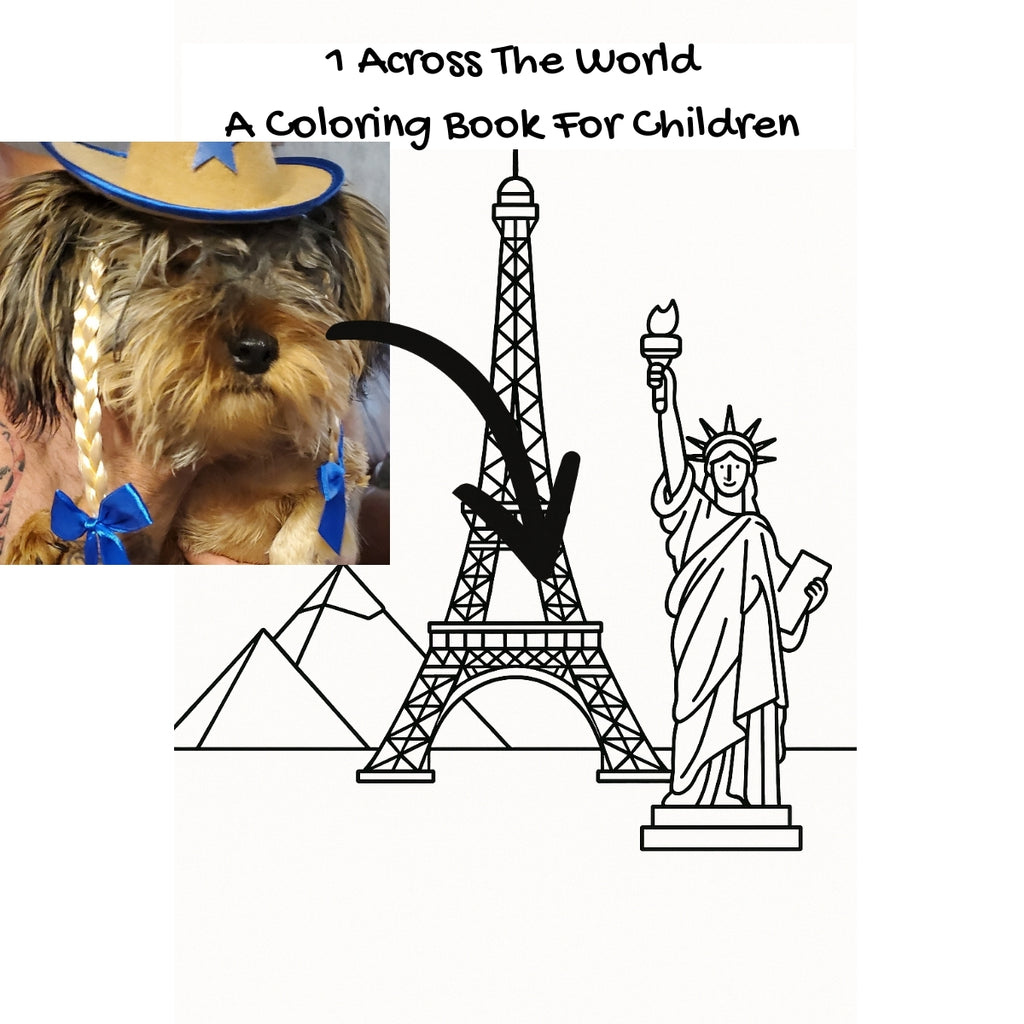 1 Across The World: A Coloring Book For Children