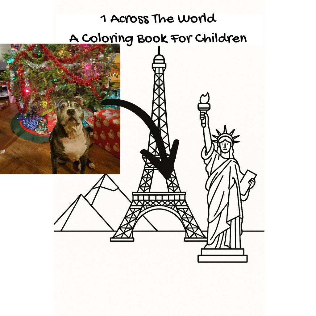 1 Across The World: A Coloring Book For Children