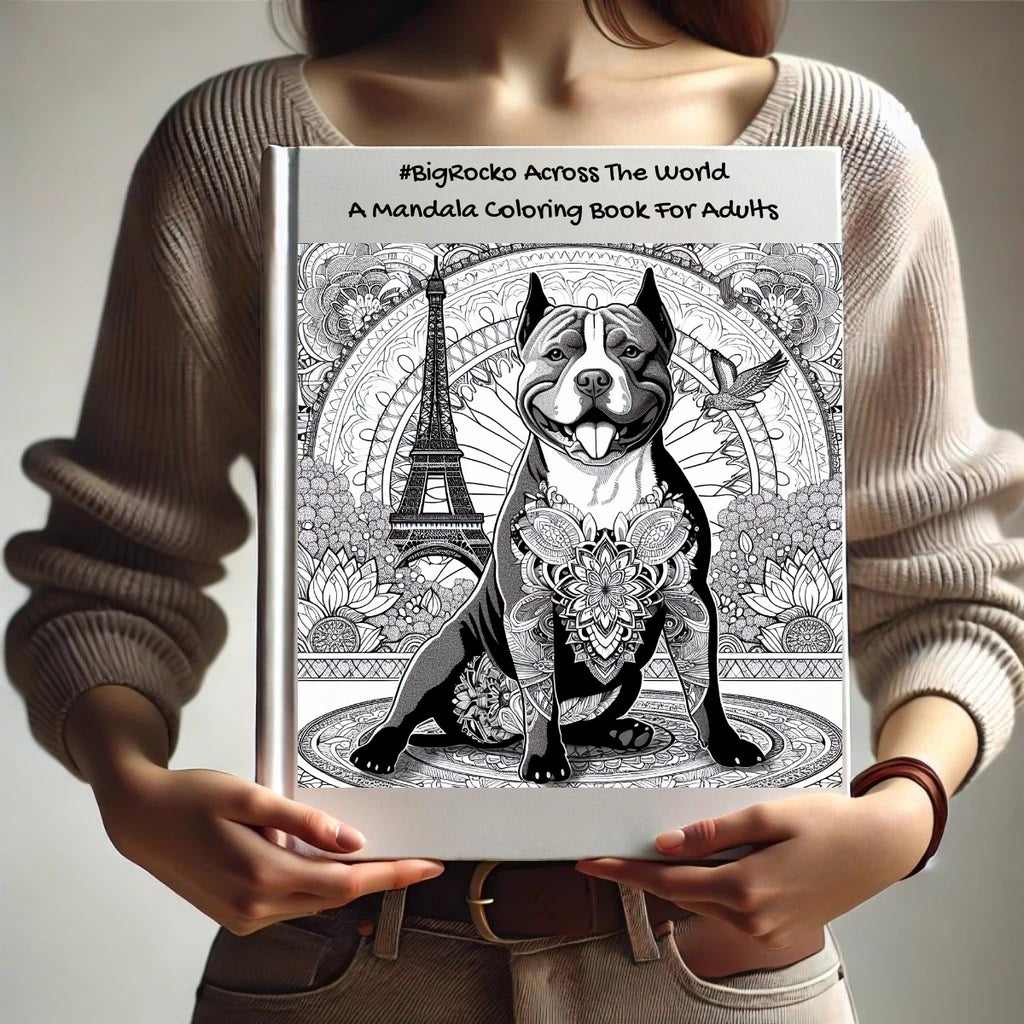 #BigRocko Across The World: A Mandala Coloring Book For Adults