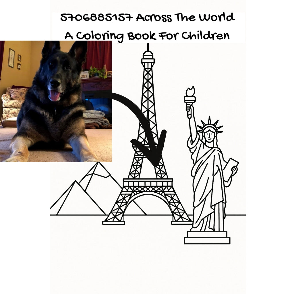 5706885157 Across The World: A Coloring Book For Children