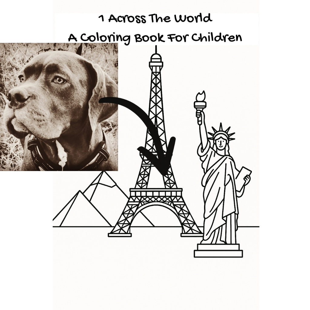 1 Across The World: A Coloring Book For Children