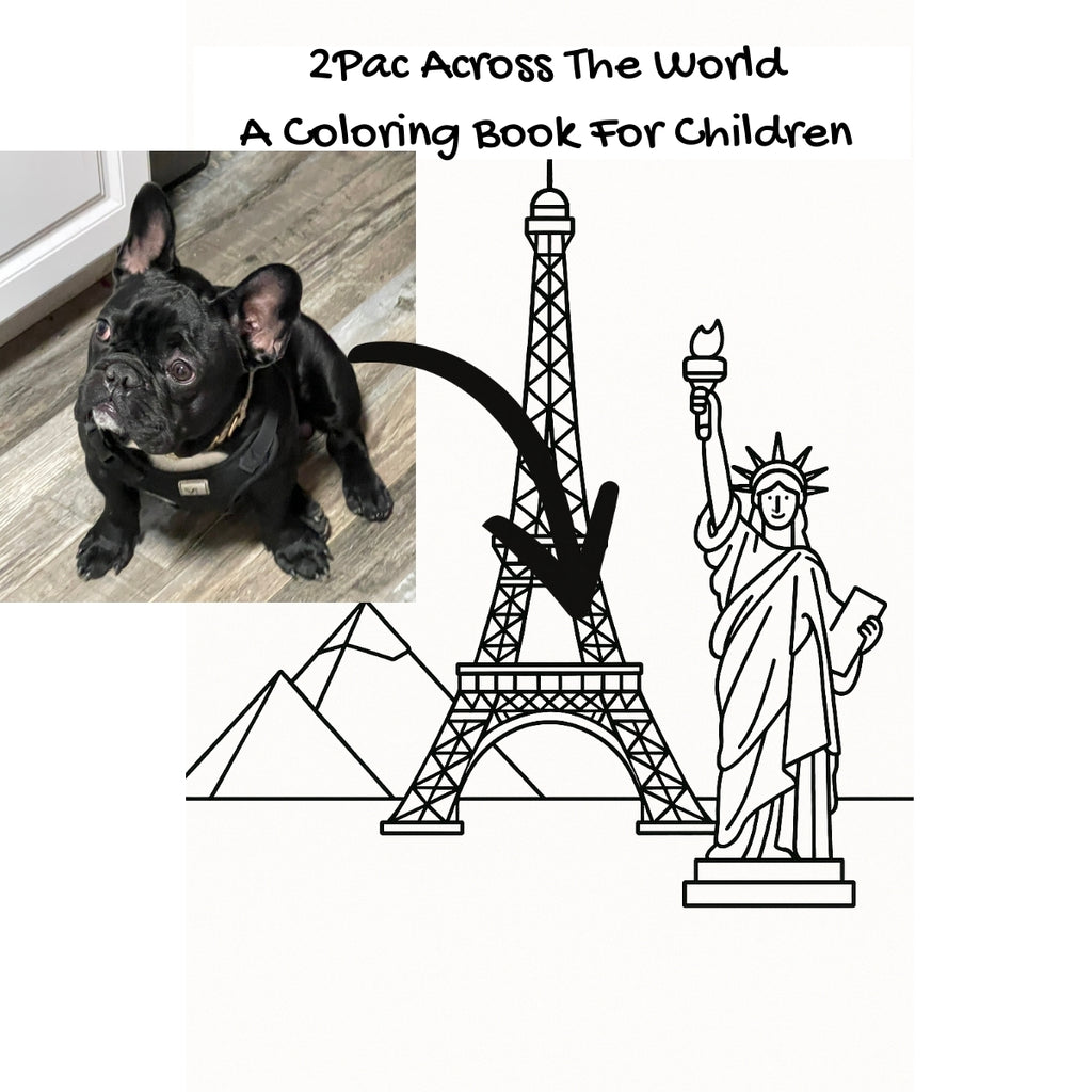 2Pac Across The World: A Coloring Book For Children