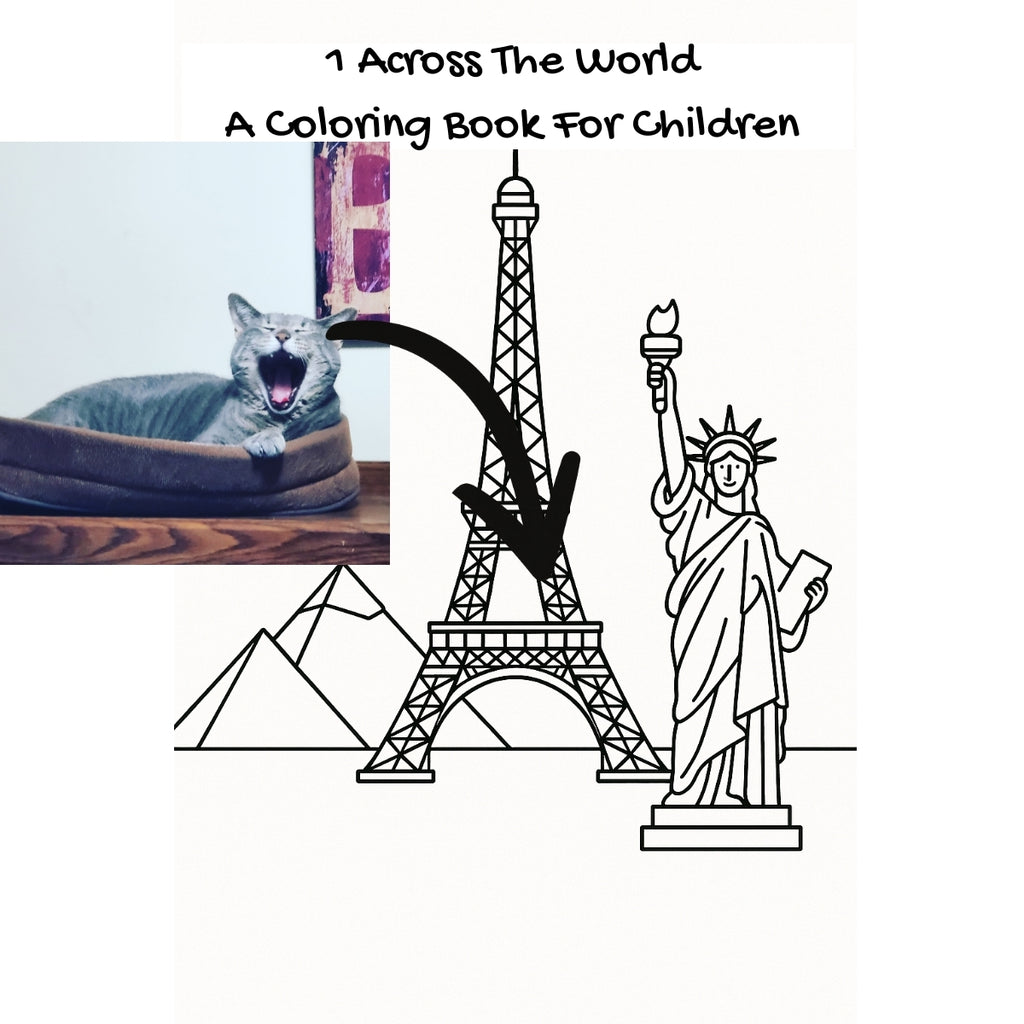 1 Across The World: A Coloring Book For Children