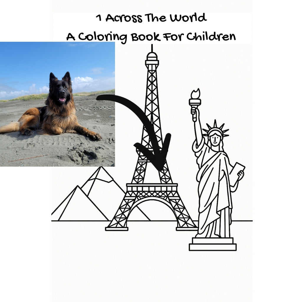 1 Across The World: A Coloring Book For Children