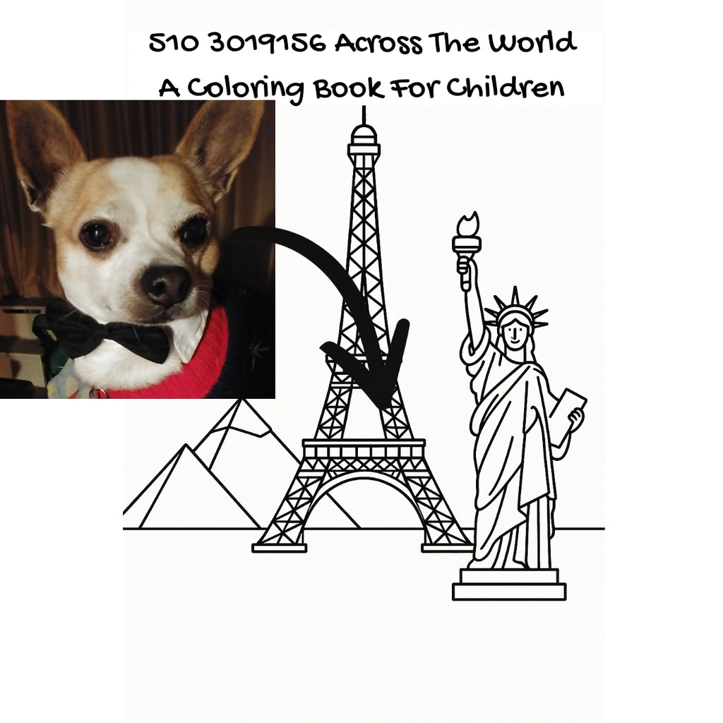 510 3019156 Across The World: A Coloring Book For Children