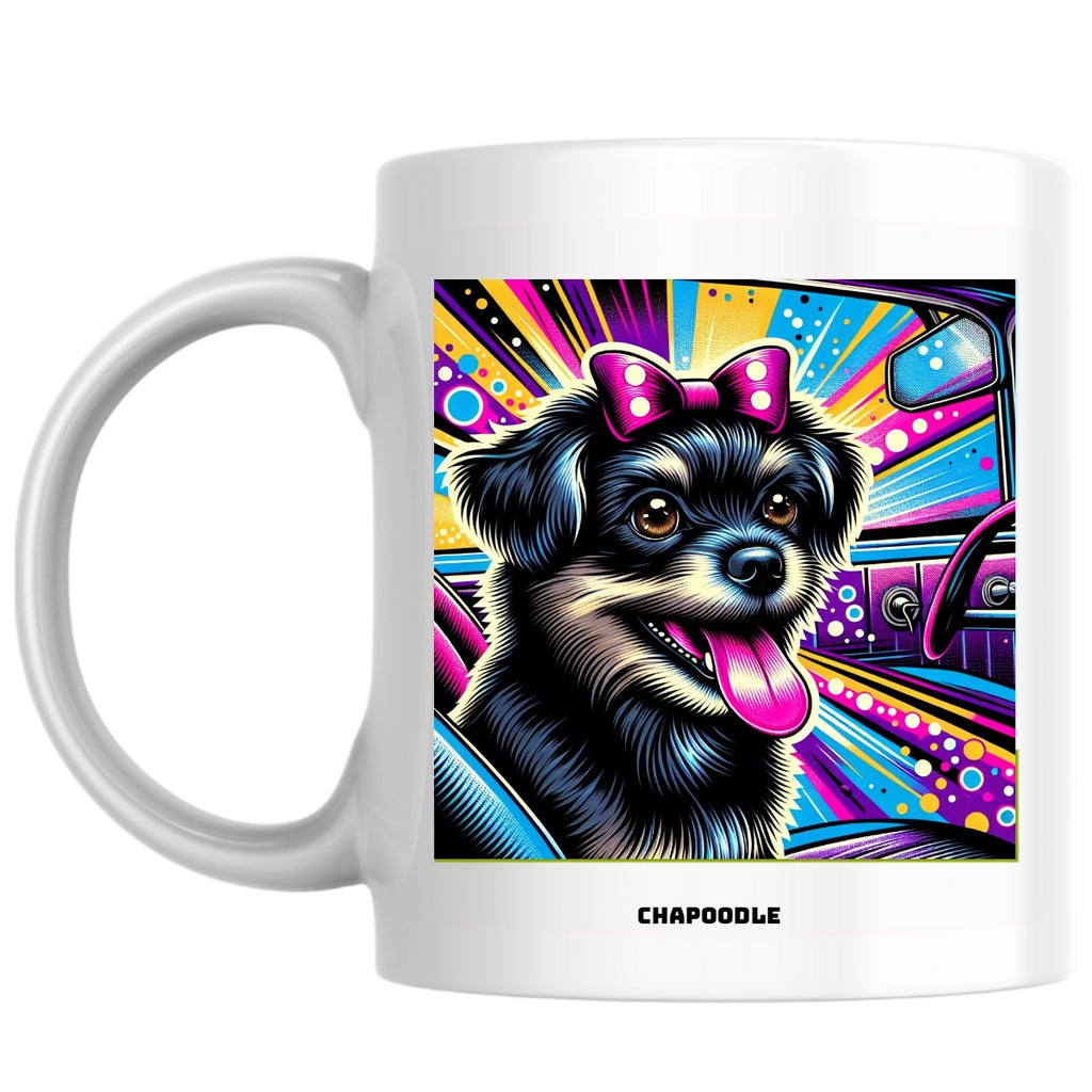 Chapoodle the Magnificent: Pop Art Coffee Mug