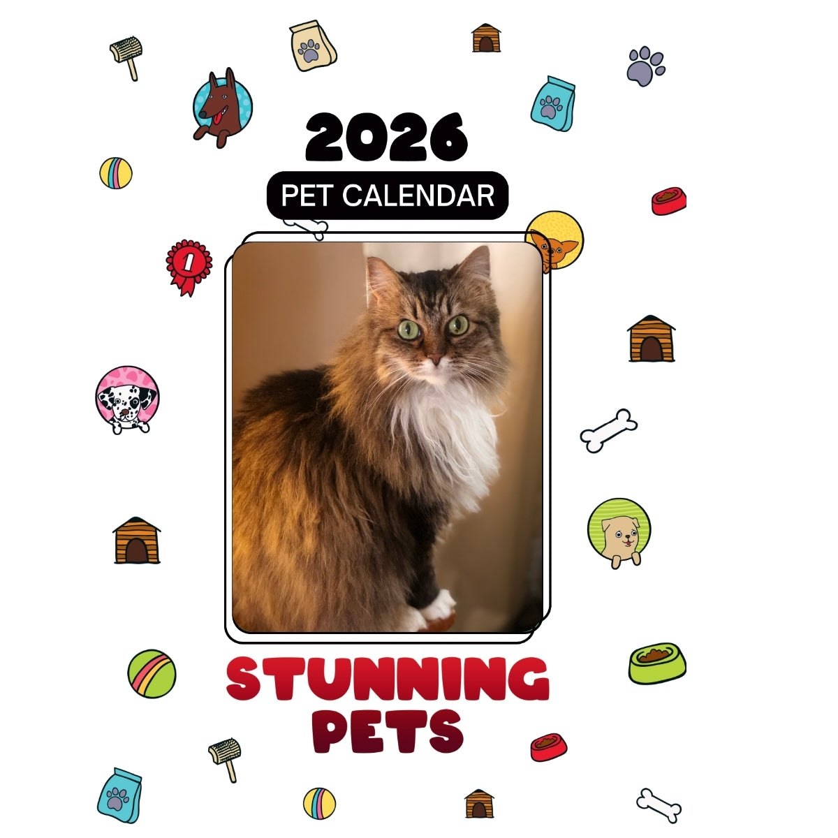 Nosey Headlines Stunning Pets: A 2026 Pet Calendar