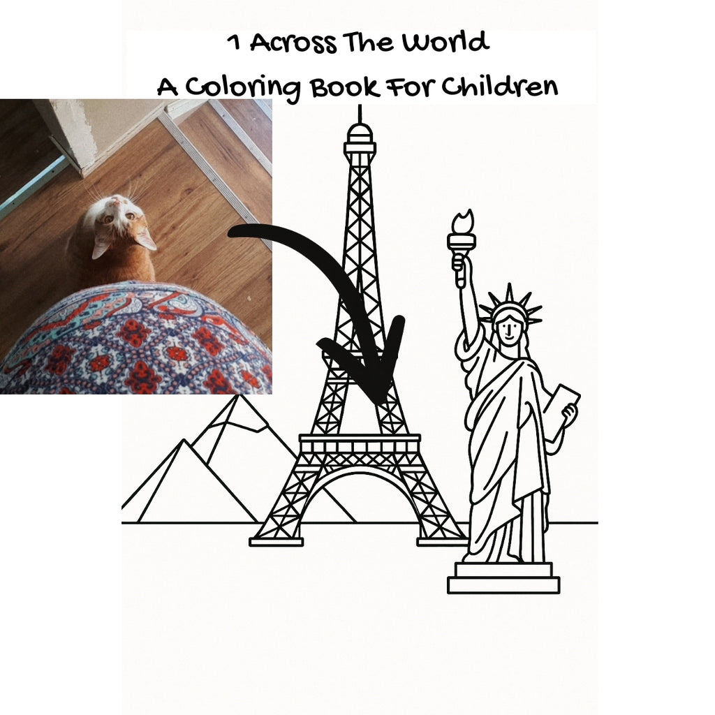 1 Across The World: A Coloring Book For Children